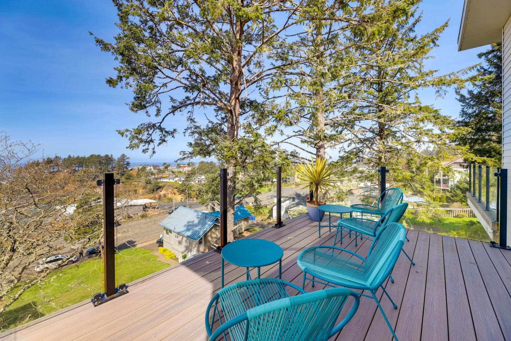 Scenic Depoe Bay Townhome With Deck Less Than 1 Mi To Parks! Esterno foto